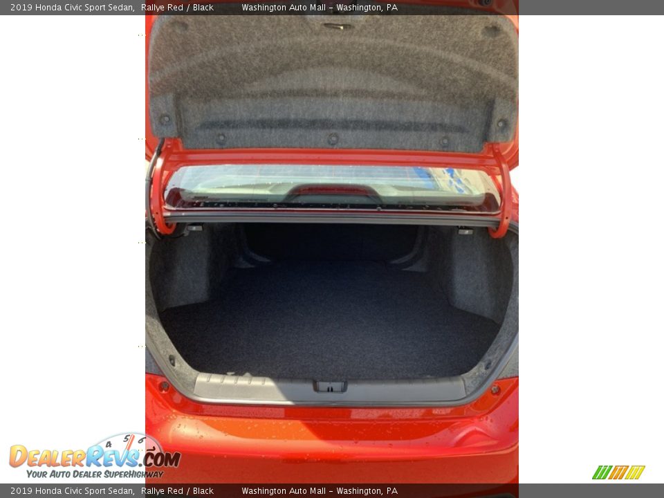 2019 Honda Civic Sport Sedan Rallye Red / Black Photo #21