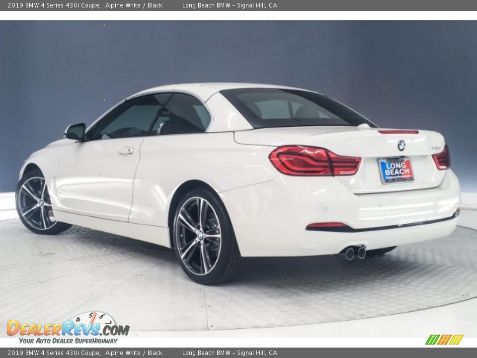 2019 BMW 4 Series 430i Coupe Alpine White / Black Photo #2