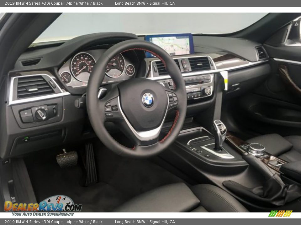 2019 BMW 4 Series 430i Coupe Alpine White / Black Photo #4