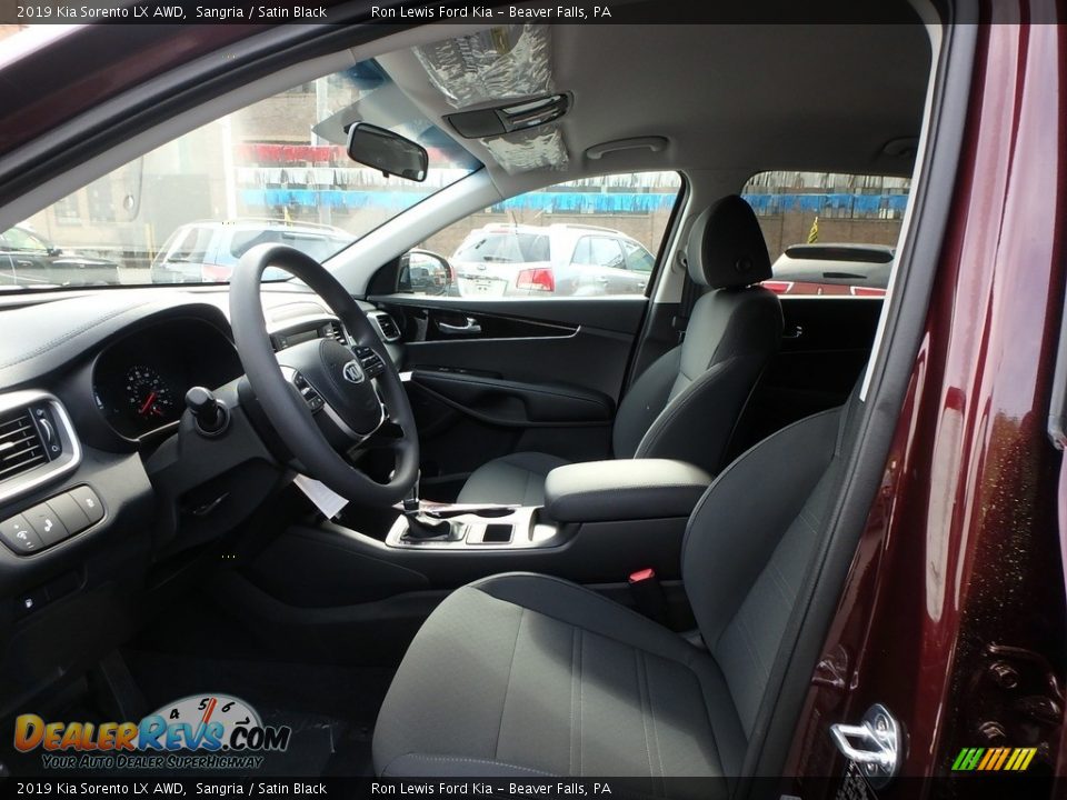 2019 Kia Sorento LX AWD Sangria / Satin Black Photo #11