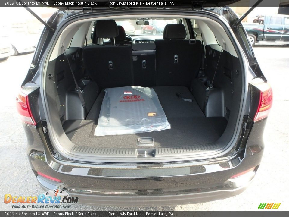 2019 Kia Sorento LX AWD Ebony Black / Satin Black Photo #4