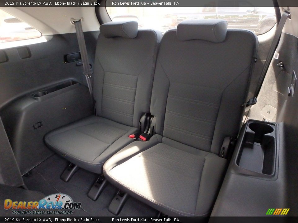 2019 Kia Sorento LX AWD Ebony Black / Satin Black Photo #13