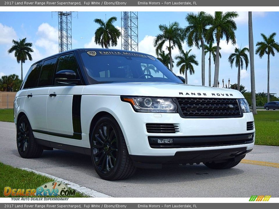2017 Land Rover Range Rover Supercharged Fuji White / Ebony/Ebony Photo #1