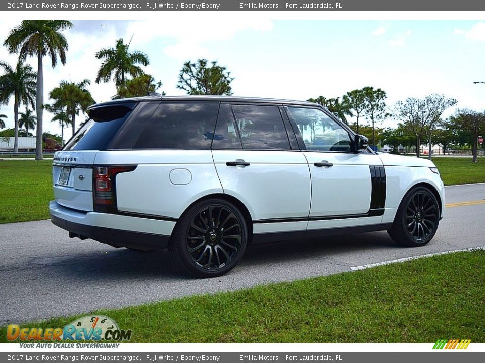 2017 Land Rover Range Rover Supercharged Fuji White / Ebony/Ebony Photo #4