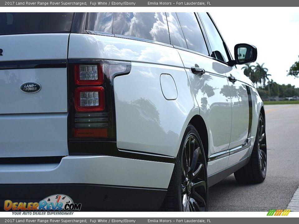 2017 Land Rover Range Rover Supercharged Fuji White / Ebony/Ebony Photo #5