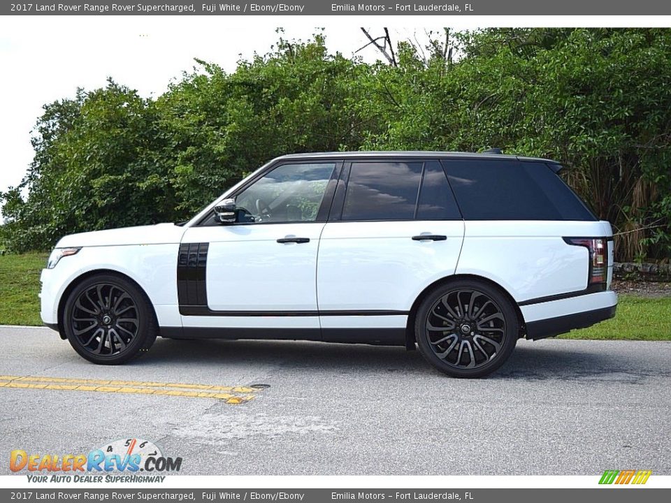 2017 Land Rover Range Rover Supercharged Fuji White / Ebony/Ebony Photo #11