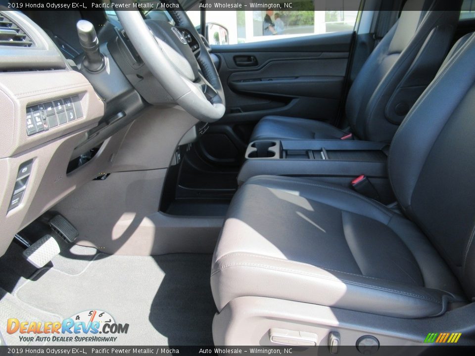 2019 Honda Odyssey EX-L Pacific Pewter Metallic / Mocha Photo #9