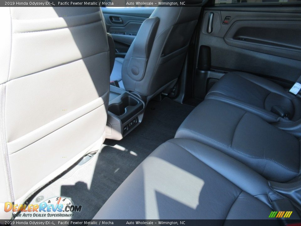 2019 Honda Odyssey EX-L Pacific Pewter Metallic / Mocha Photo #10