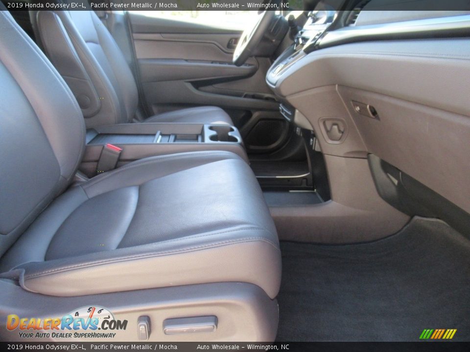 2019 Honda Odyssey EX-L Pacific Pewter Metallic / Mocha Photo #11