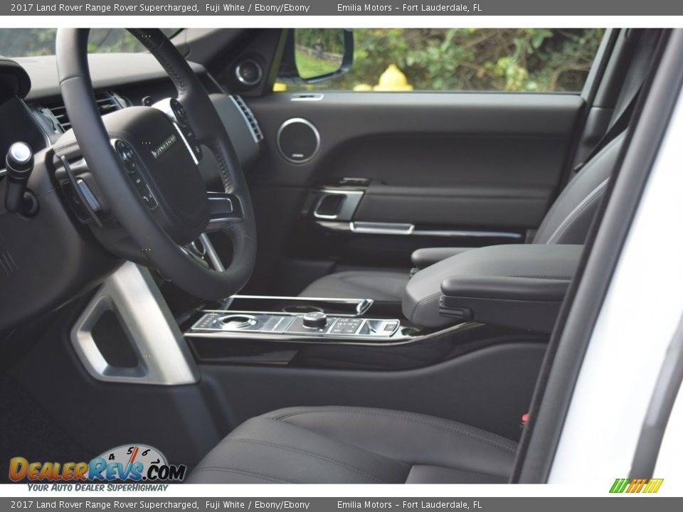 2017 Land Rover Range Rover Supercharged Fuji White / Ebony/Ebony Photo #18