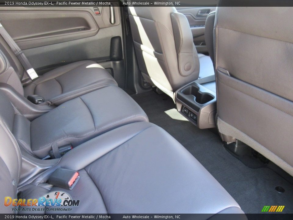 2019 Honda Odyssey EX-L Pacific Pewter Metallic / Mocha Photo #12