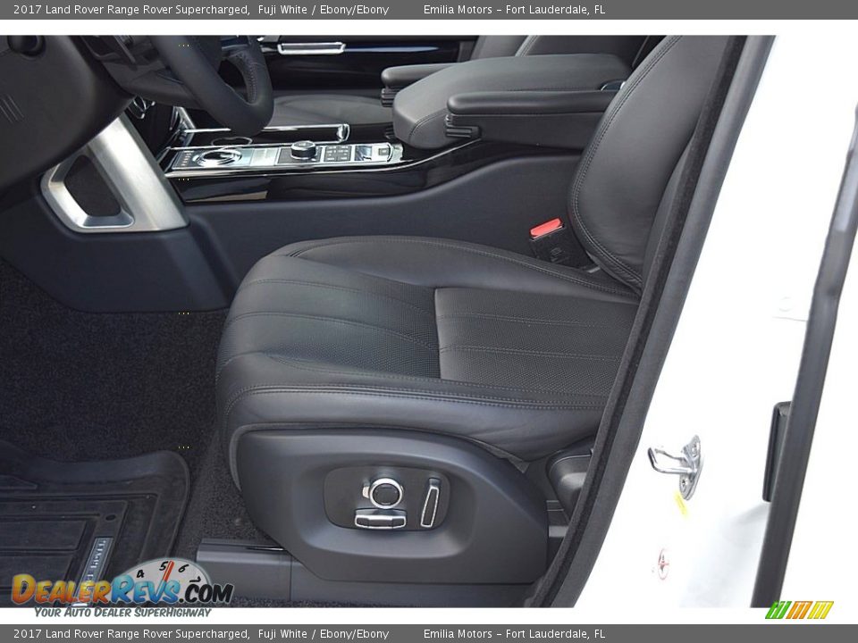 2017 Land Rover Range Rover Supercharged Fuji White / Ebony/Ebony Photo #19
