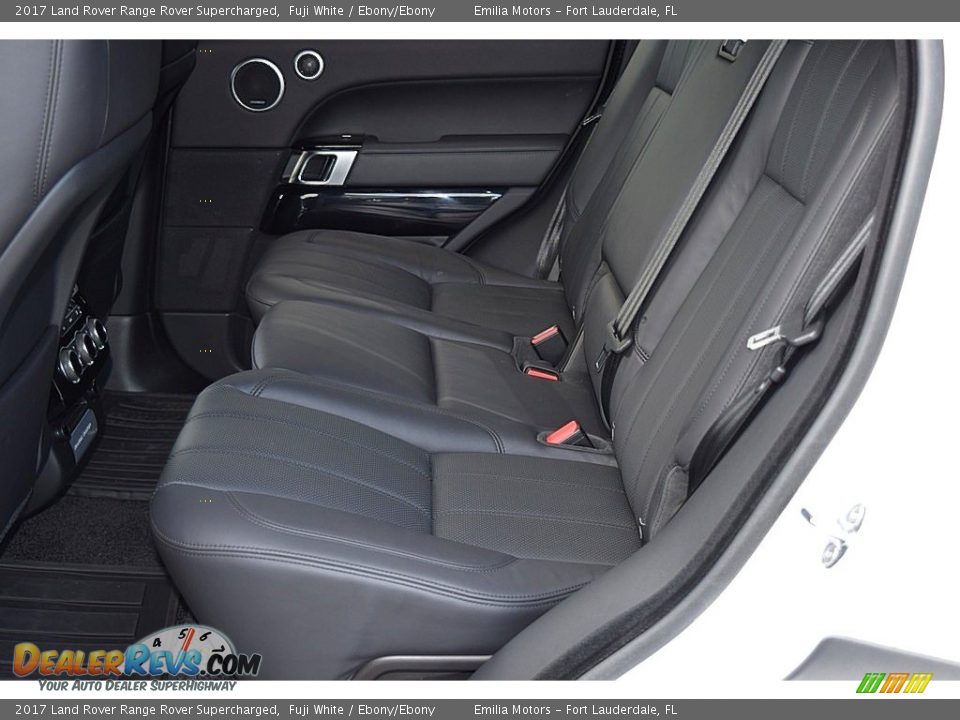 2017 Land Rover Range Rover Supercharged Fuji White / Ebony/Ebony Photo #23