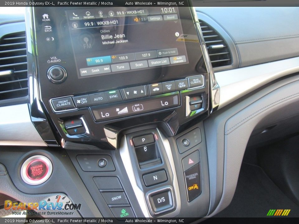 2019 Honda Odyssey EX-L Pacific Pewter Metallic / Mocha Photo #17