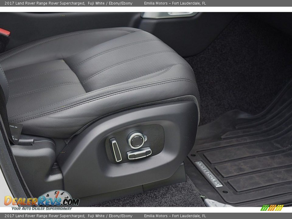 2017 Land Rover Range Rover Supercharged Fuji White / Ebony/Ebony Photo #28