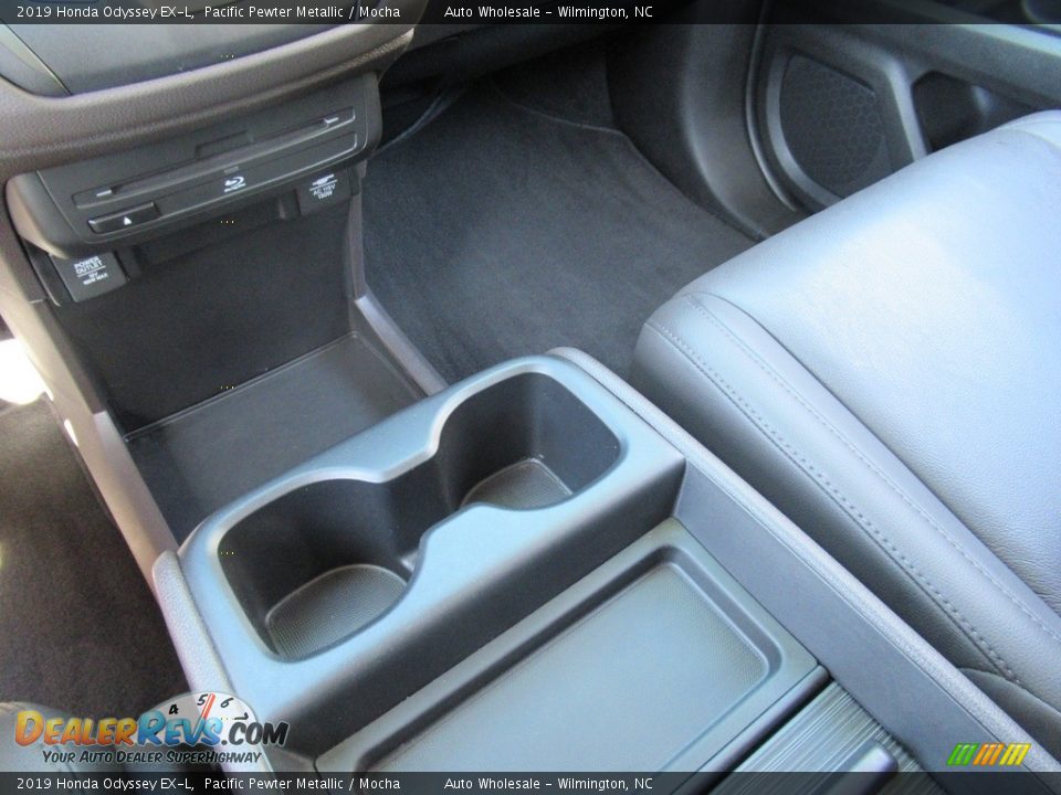 2019 Honda Odyssey EX-L Pacific Pewter Metallic / Mocha Photo #19
