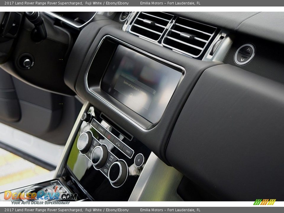 2017 Land Rover Range Rover Supercharged Fuji White / Ebony/Ebony Photo #31