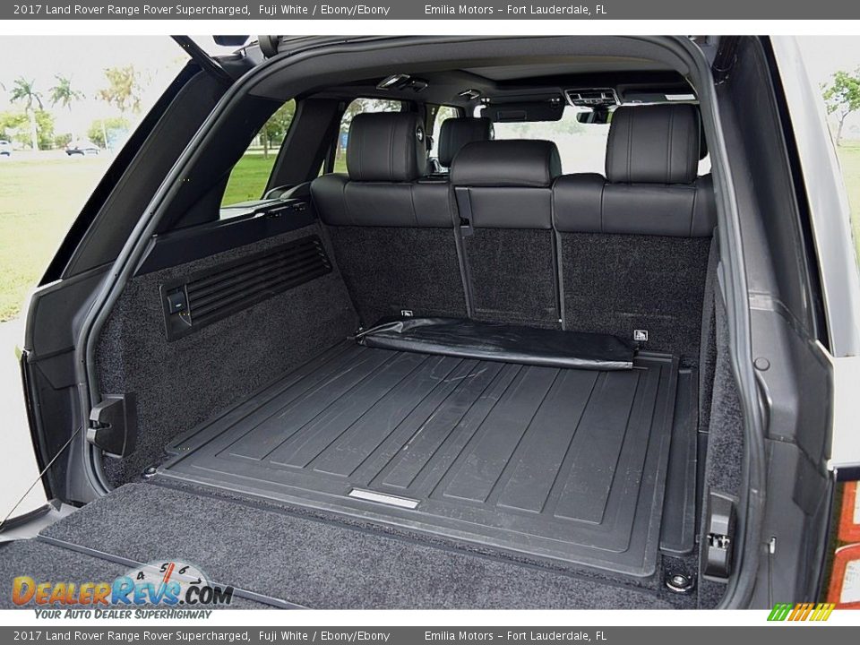 2017 Land Rover Range Rover Supercharged Fuji White / Ebony/Ebony Photo #33