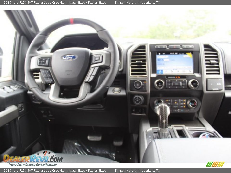 Dashboard of 2019 Ford F150 SVT Raptor SuperCrew 4x4 Photo #18