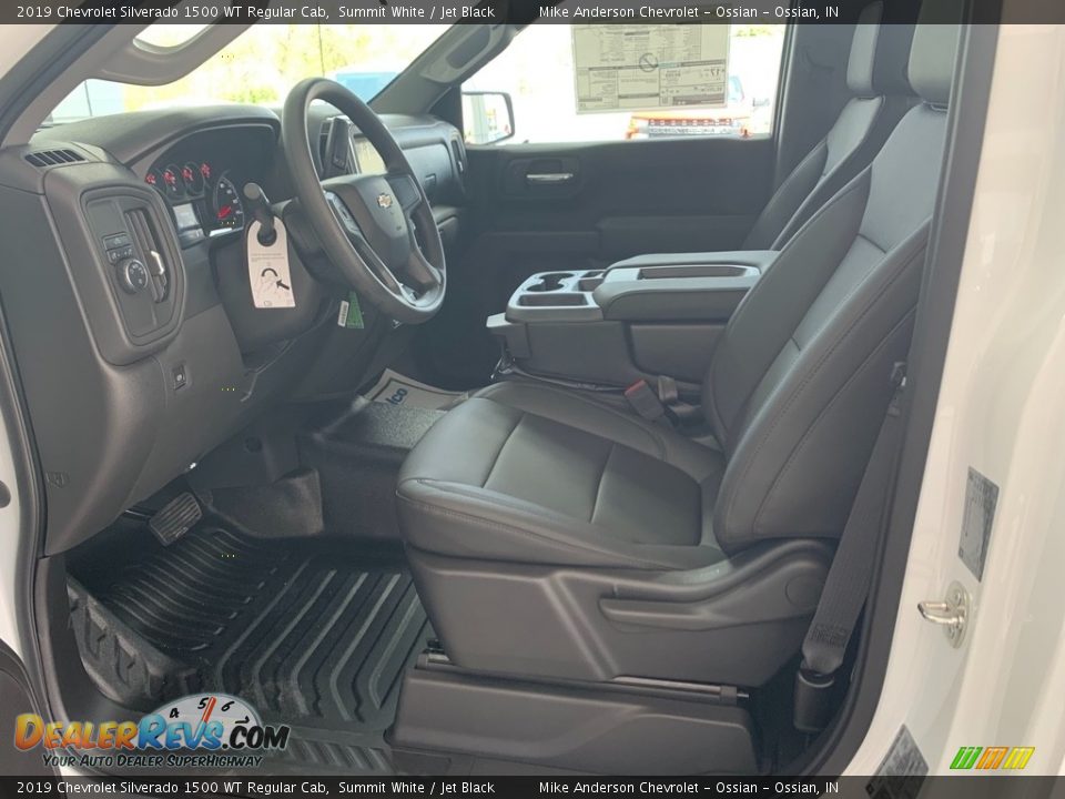 2019 Chevrolet Silverado 1500 WT Regular Cab Summit White / Jet Black Photo #5