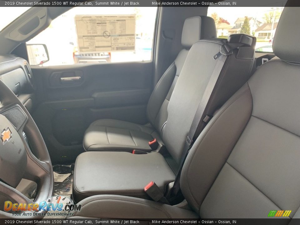 2019 Chevrolet Silverado 1500 WT Regular Cab Summit White / Jet Black Photo #7
