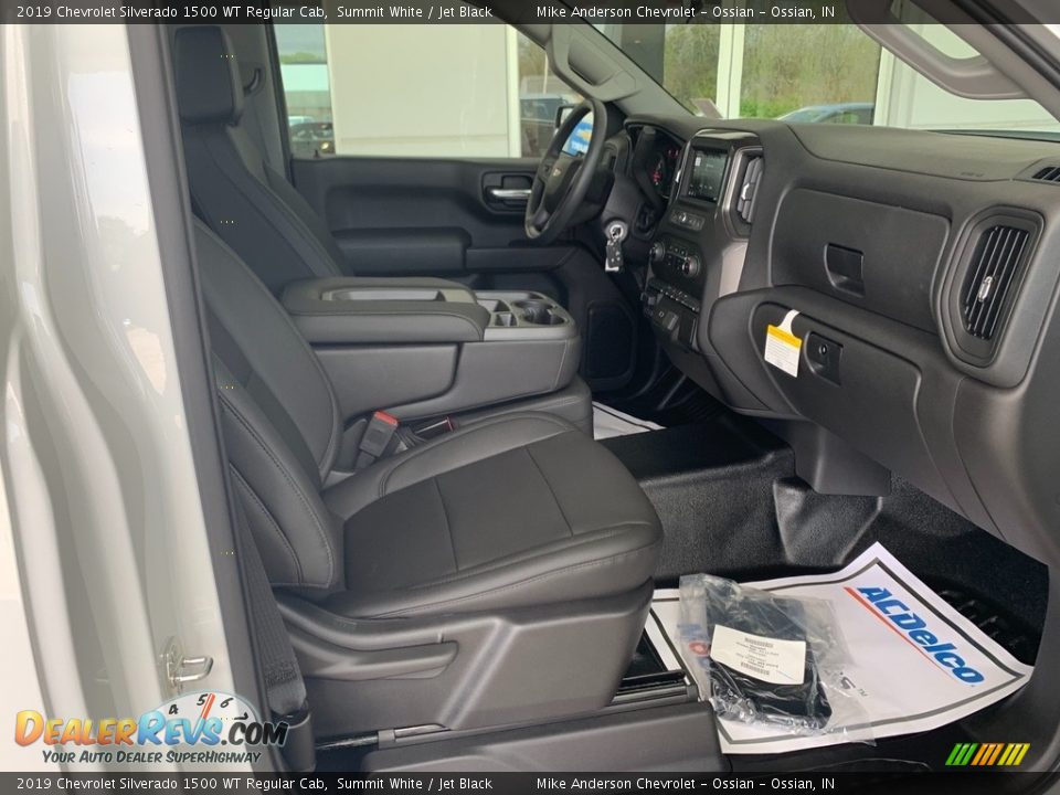 2019 Chevrolet Silverado 1500 WT Regular Cab Summit White / Jet Black Photo #8