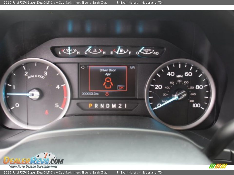 2019 Ford F350 Super Duty XLT Crew Cab 4x4 Ingot Silver / Earth Gray Photo #15