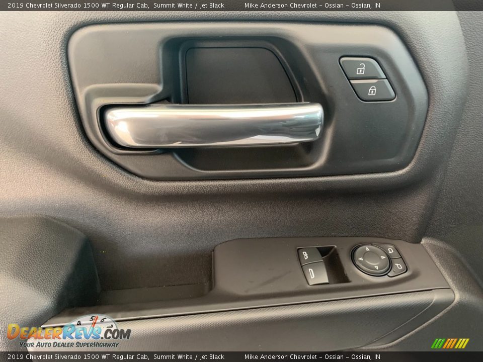 2019 Chevrolet Silverado 1500 WT Regular Cab Summit White / Jet Black Photo #17
