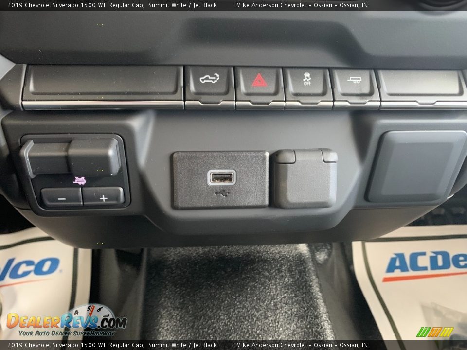2019 Chevrolet Silverado 1500 WT Regular Cab Summit White / Jet Black Photo #18