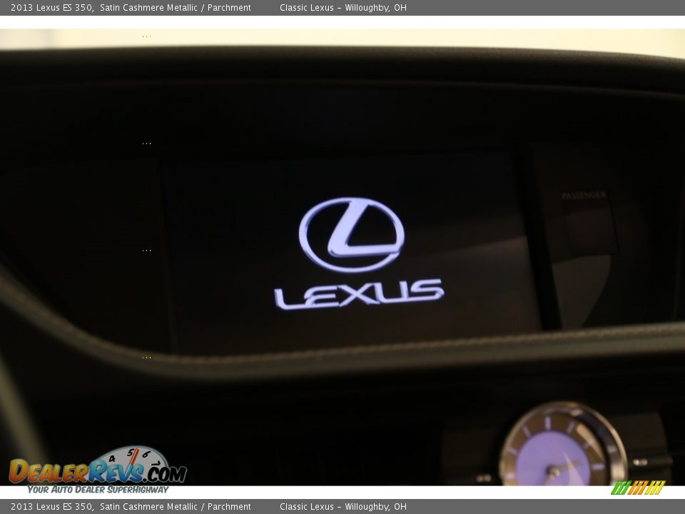 2013 Lexus ES 350 Satin Cashmere Metallic / Parchment Photo #10