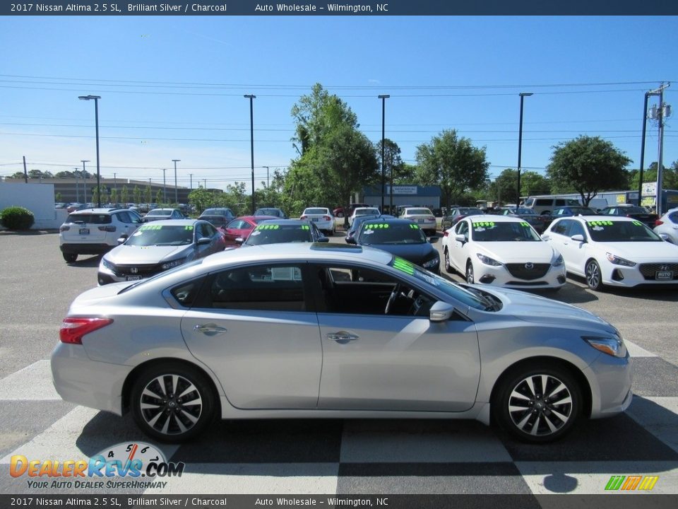 2017 Nissan Altima 2.5 SL Brilliant Silver / Charcoal Photo #3
