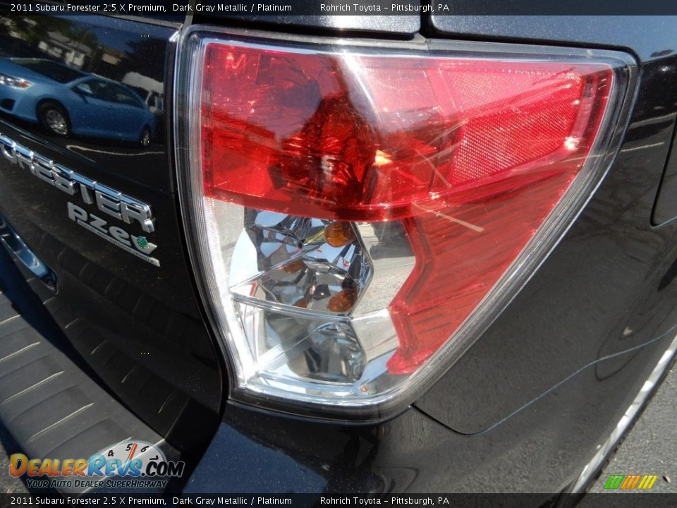 2011 Subaru Forester 2.5 X Premium Dark Gray Metallic / Platinum Photo #15