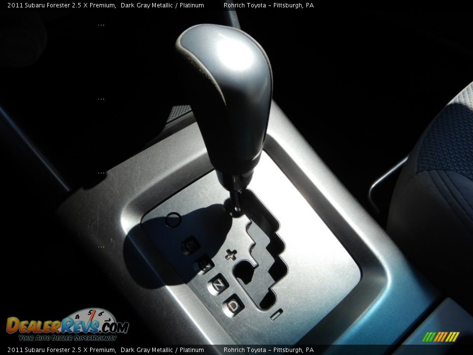 2011 Subaru Forester 2.5 X Premium Dark Gray Metallic / Platinum Photo #23