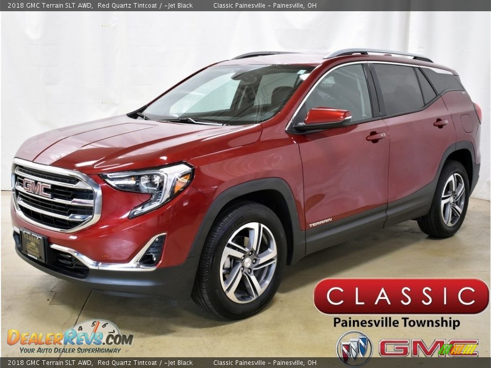 2018 GMC Terrain SLT AWD Red Quartz Tintcoat / ­Jet Black Photo #1