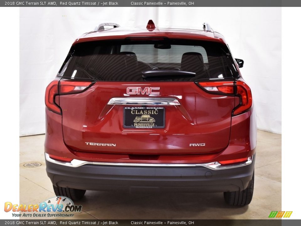 2018 GMC Terrain SLT AWD Red Quartz Tintcoat / ­Jet Black Photo #3