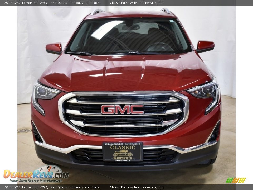 2018 GMC Terrain SLT AWD Red Quartz Tintcoat / ­Jet Black Photo #4