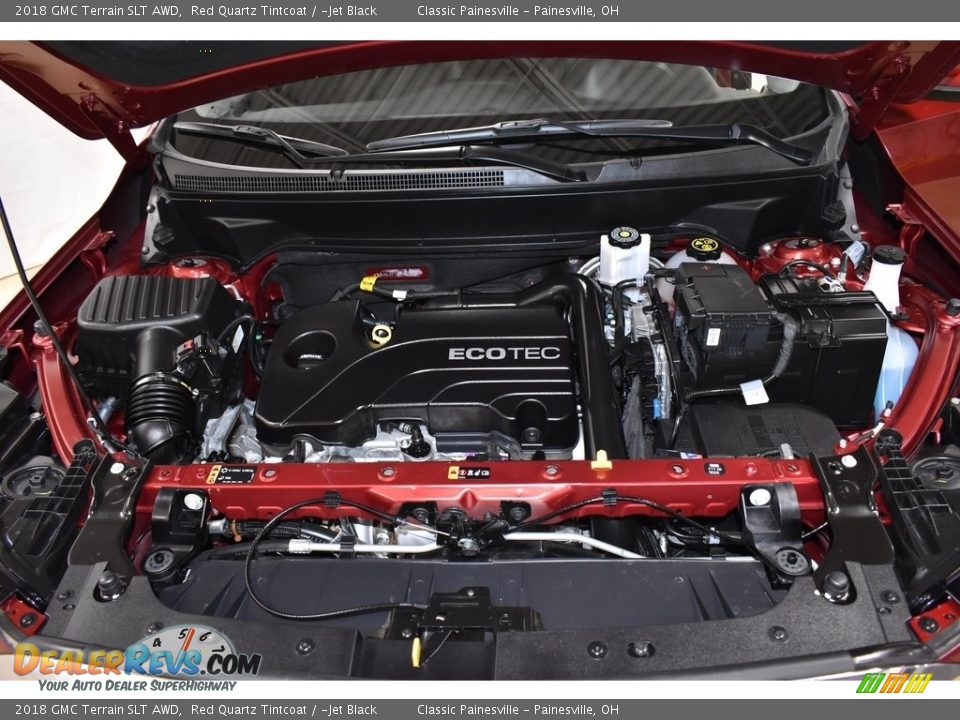 2018 GMC Terrain SLT AWD Red Quartz Tintcoat / ­Jet Black Photo #6
