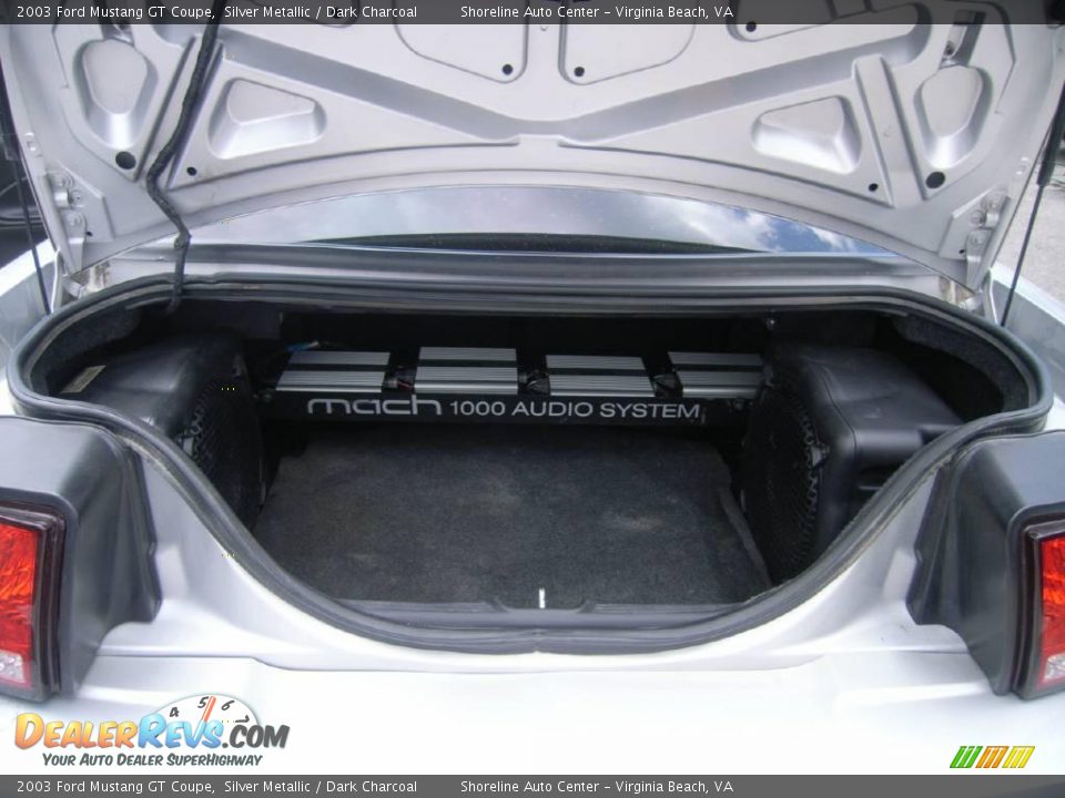 2003 Ford Mustang GT Coupe Silver Metallic / Dark Charcoal Photo #18