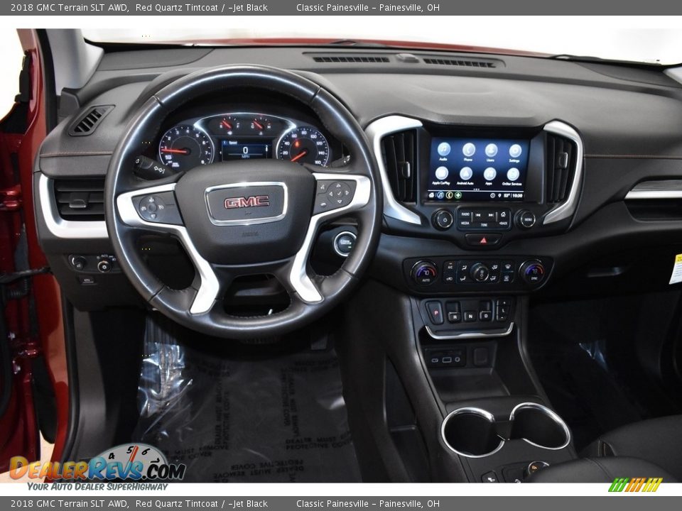 2018 GMC Terrain SLT AWD Red Quartz Tintcoat / ­Jet Black Photo #12