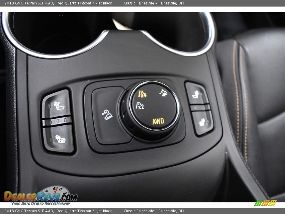 2018 GMC Terrain SLT AWD Red Quartz Tintcoat / ­Jet Black Photo #15
