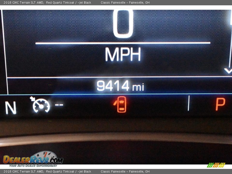 2018 GMC Terrain SLT AWD Red Quartz Tintcoat / ­Jet Black Photo #16