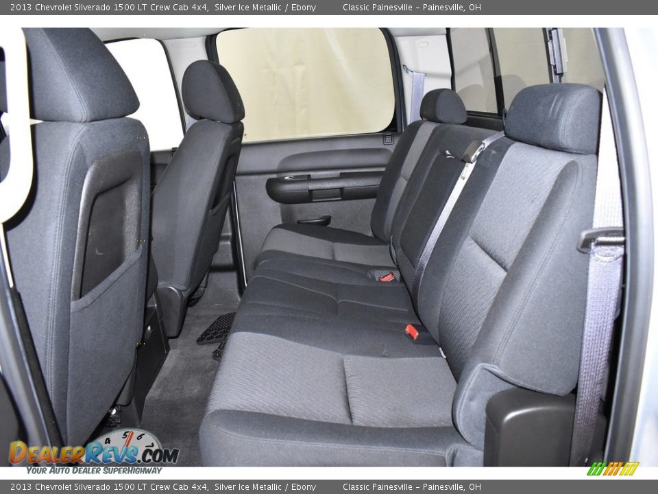 2013 Chevrolet Silverado 1500 LT Crew Cab 4x4 Silver Ice Metallic / Ebony Photo #8