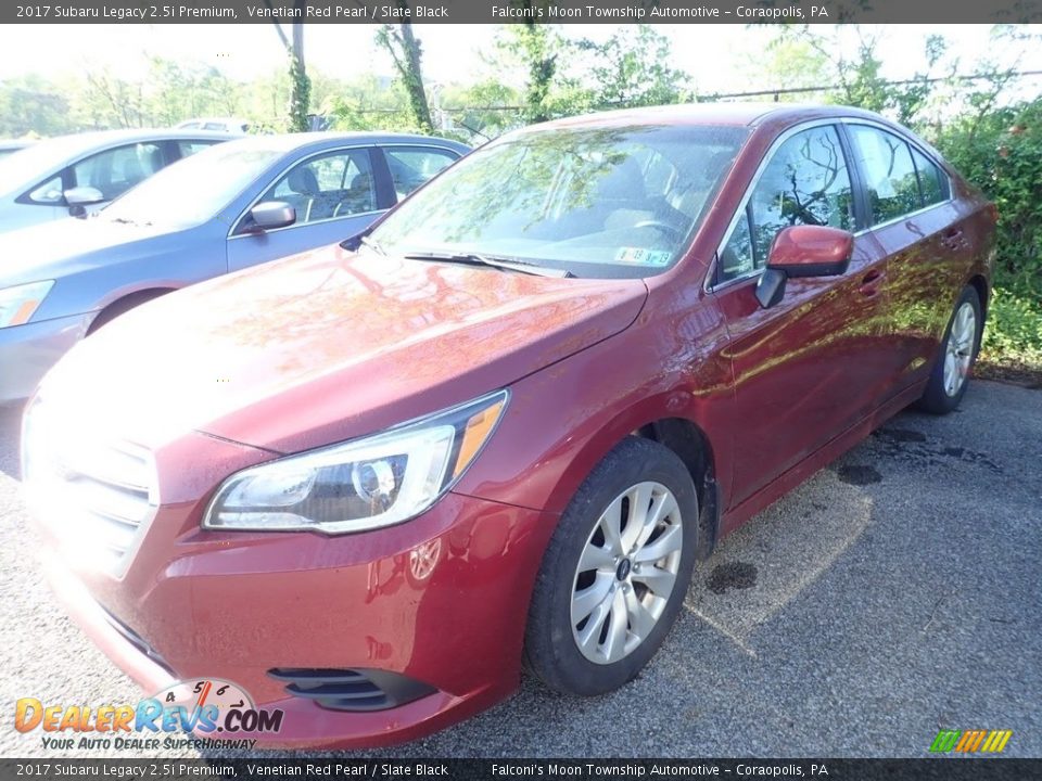 2017 Subaru Legacy 2.5i Premium Venetian Red Pearl / Slate Black Photo #1