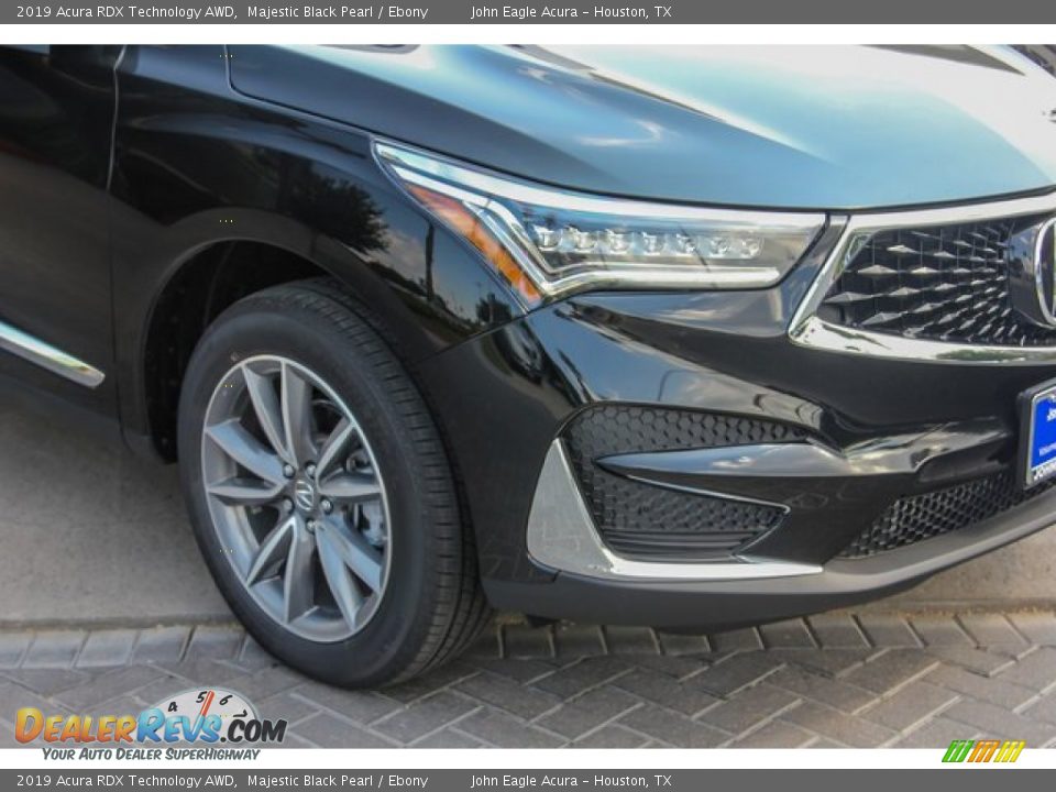 2019 Acura RDX Technology AWD Majestic Black Pearl / Ebony Photo #10