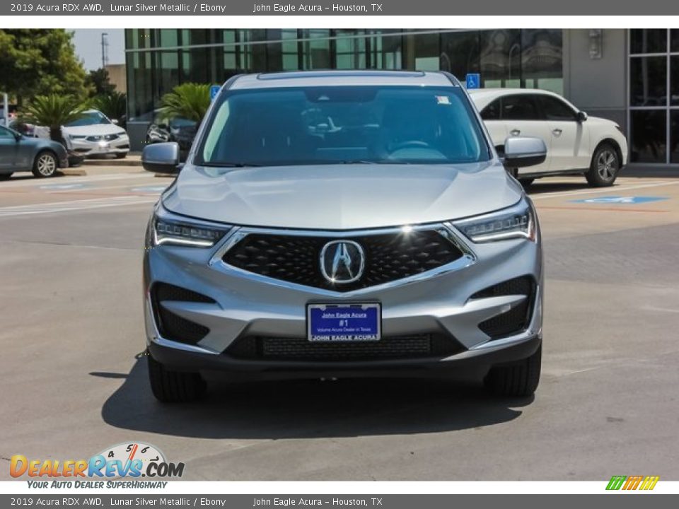 2019 Acura RDX AWD Lunar Silver Metallic / Ebony Photo #2
