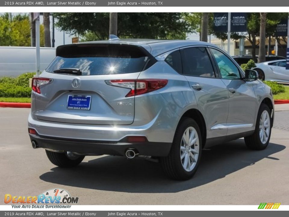 2019 Acura RDX AWD Lunar Silver Metallic / Ebony Photo #7