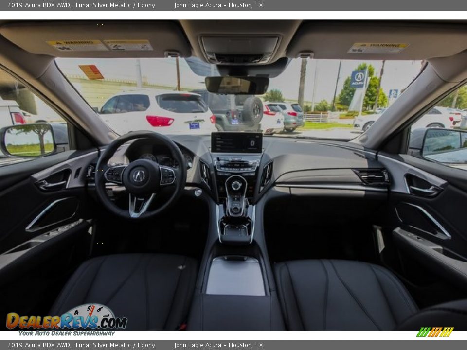 2019 Acura RDX AWD Lunar Silver Metallic / Ebony Photo #9