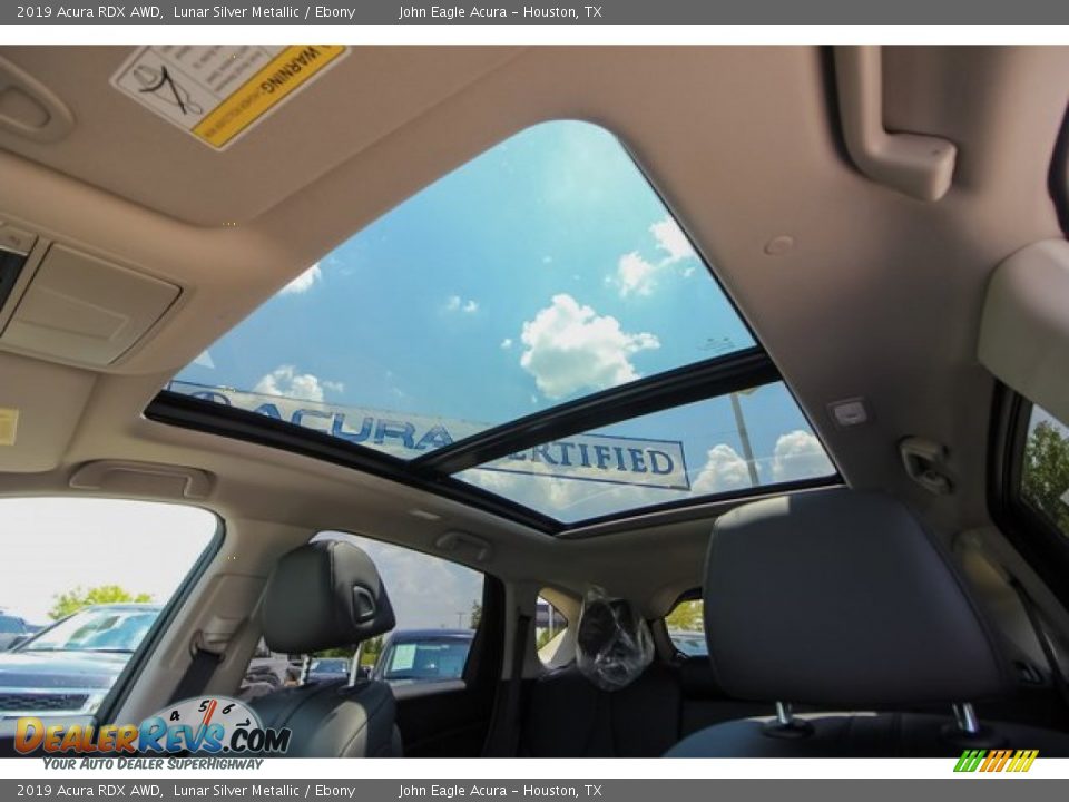 2019 Acura RDX AWD Lunar Silver Metallic / Ebony Photo #14
