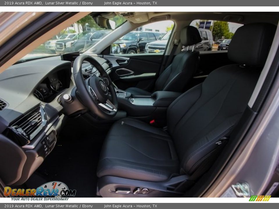 2019 Acura RDX AWD Lunar Silver Metallic / Ebony Photo #16