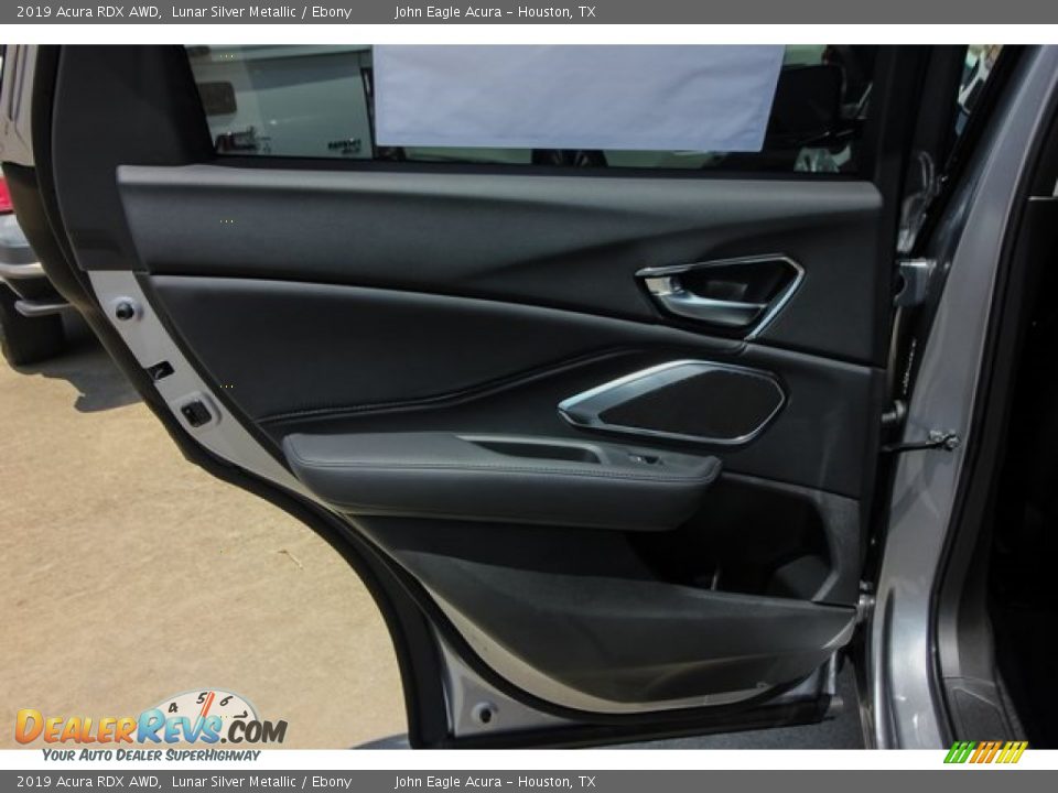 2019 Acura RDX AWD Lunar Silver Metallic / Ebony Photo #17